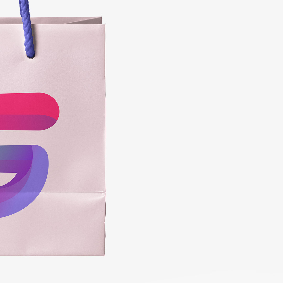Paper Bag with Big Logo - Image 3